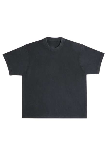 Urban Heavy Tee Garment Dyed – Lane Seven in Pigment Black