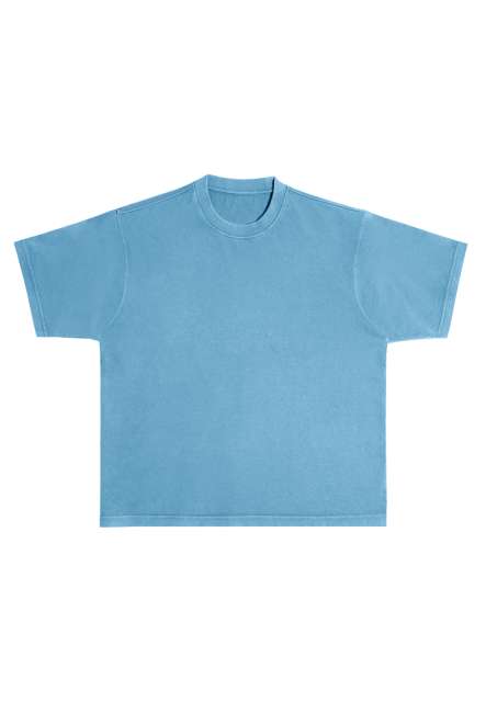 Urban Heavy Tee Garment Dyed – Lane Seven in Pigment Pebble Blue