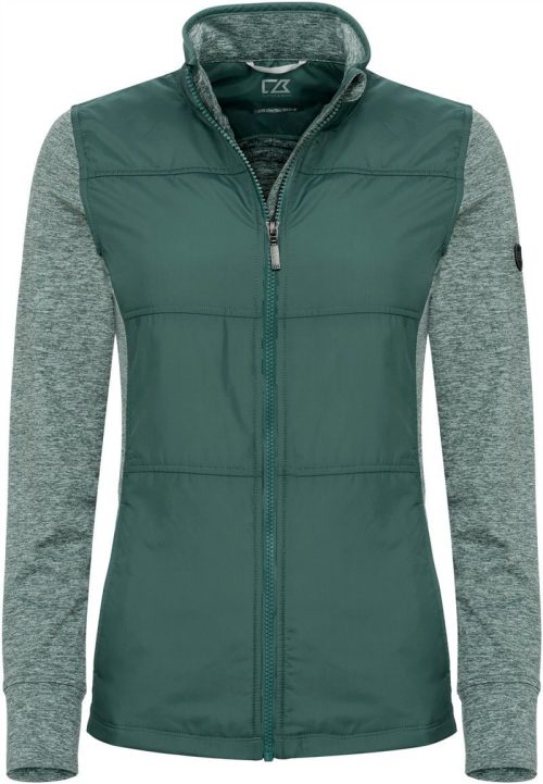 Damen Hybrid Stretch Jacke Stealth Jacket Women – Cutter & Buck in Pine Green