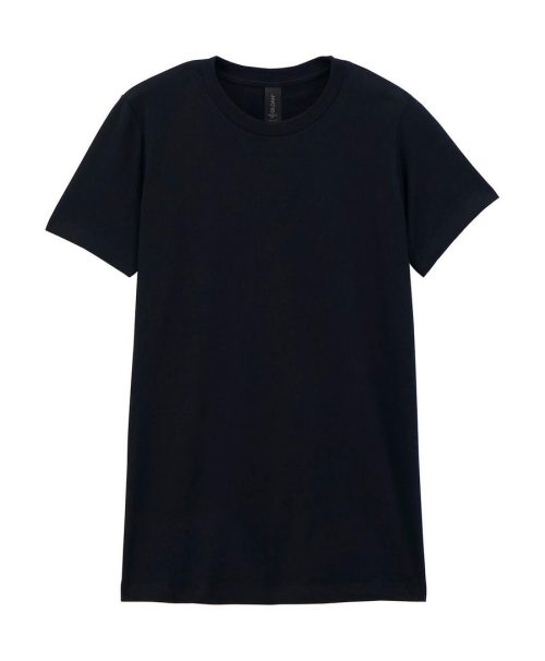 Damen-T-Shirt Softstyle CVC 64001LCVC – Gildan in Pitch Black