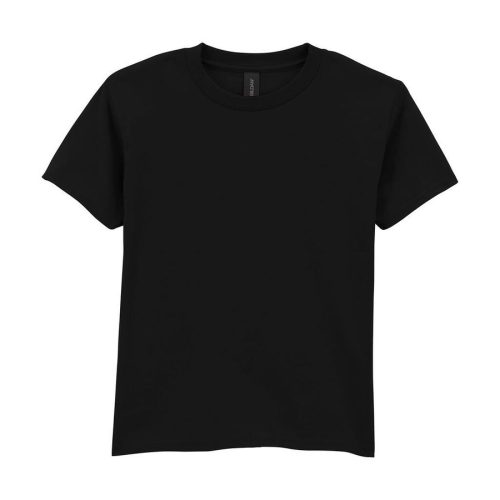 Softstyle® Midweight Youth T-Shirt – Gildan in Pitch Black