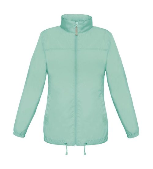 Sirocco/women Windbreaker JW902 – B&C Outerwear in Pixel Turquoise