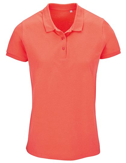 Women´s Planet Polo Shirt – SOL´S in Pop Orange