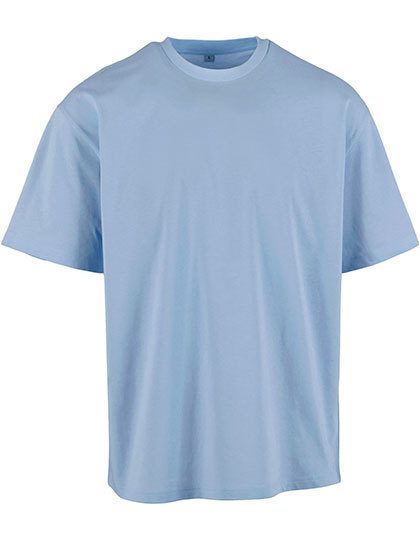 Light Basic Loose Tee – Build Your Brand Basic in Powder Blue