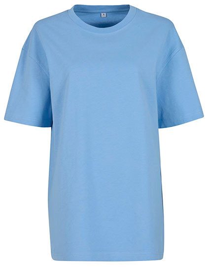 Damen Oversize Boyfriend T-Shirt BY 149 – Build your Brand in Powder Blue