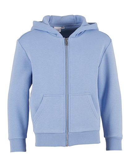 Kids Fluffy Zip Hoody – Build Your Brand in Powder Blue