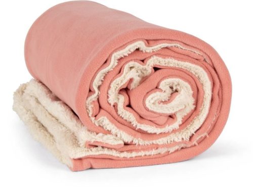 Sherpa Fleece Decke KP 431 – K-up in Praline Rose