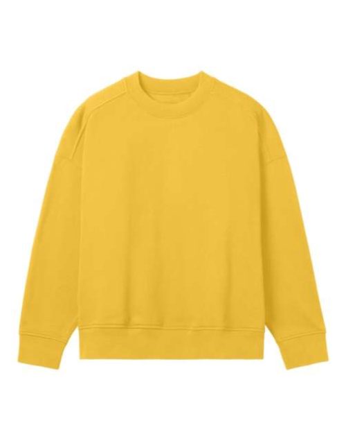 Womens Oversized Sweatshirt – True Blanks in Primrose Yellow