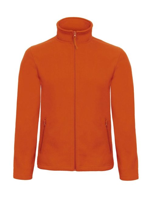 Id.501 Micro Fleece Full Zip FUI50 – B&C Outerwear in Pumpkin Orange