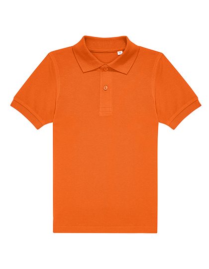 Kids My Polo 180 – B&C BE INSPIRED in Pure Orange