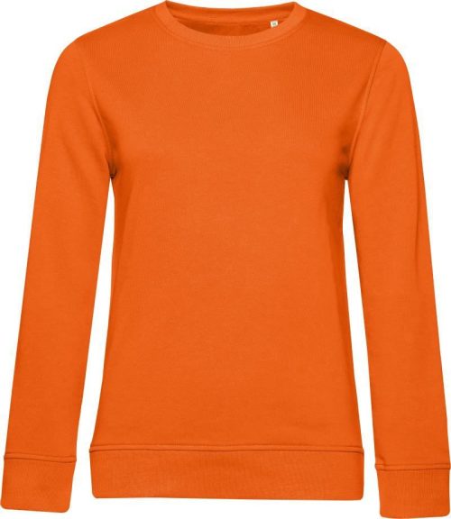 Damen Sweater Inspire Crew Neck /women_° – B&C in Pure Orange
