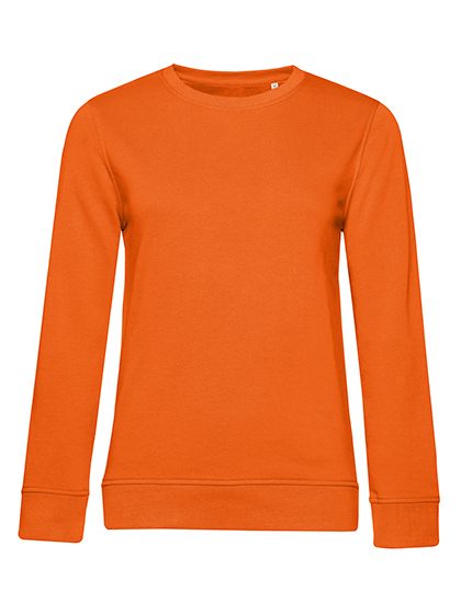 Inspire Crew Neck Sweat /Women_° – B&C BE INSPIRED in Pure Orange
