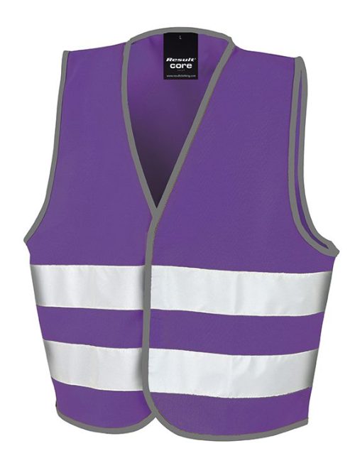 Warnweste Kinder R200JEV – Result in Purple