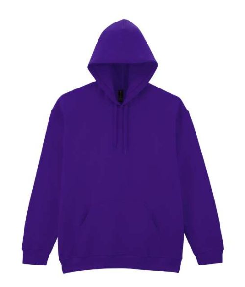 Softstyle™ Midweight Fleece Adult Hoodie – Gildan in Purple