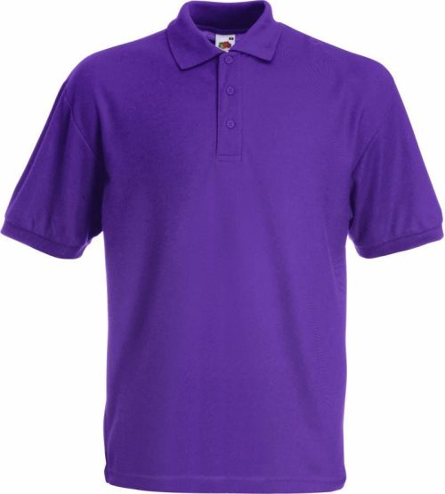 Kinder Piqué Polo Kids 65/35 Polo – Fruit of the Loom in Purple