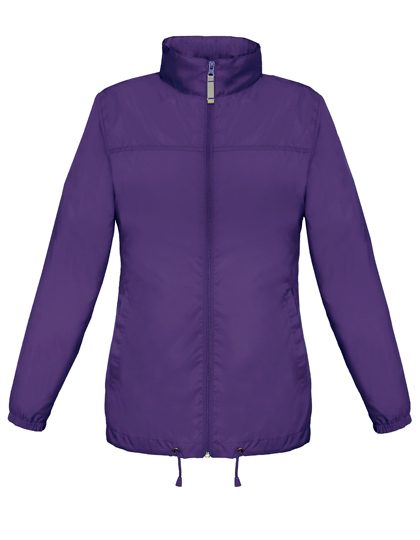 Women´s Jacket Sirocco – B&C COLLECTION in Purple