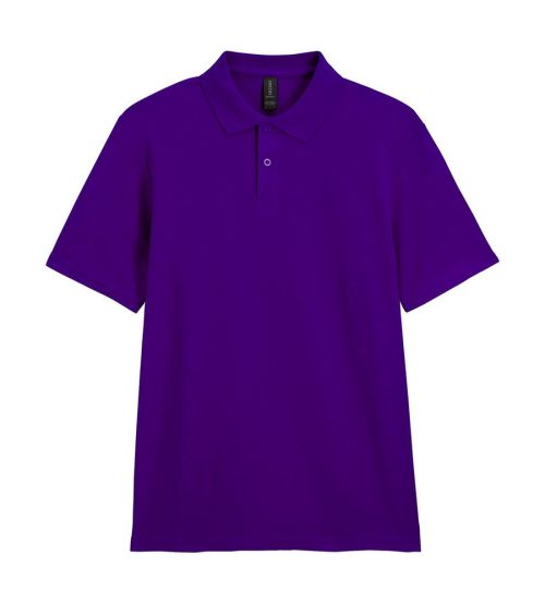 Softstyle® Adult Piqué Polo – Gildan in Purple