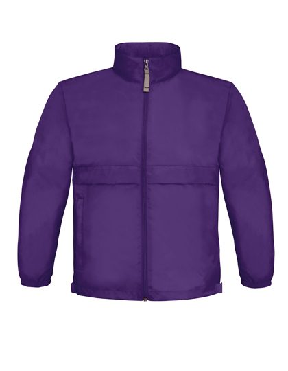 Kids´ Jacket Sirocco – B&C COLLECTION in Purple