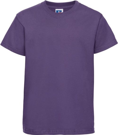 Schweres Kinder T-Shirt "Authentic" 180B – Russell Athletic in Purple