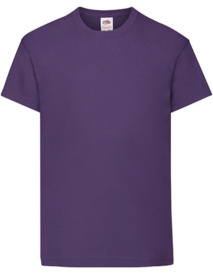 Kids´ Original T – Fruit of the Loom in Purple