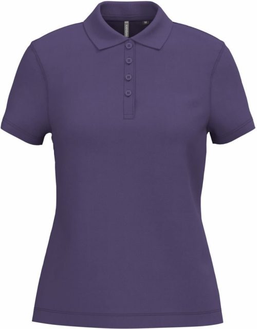 Damen Piqué Polo K 255 – Kariban in Purple