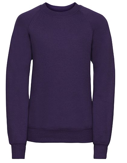 Kids Classic Sweatshirt – Russell Athletic in Purple