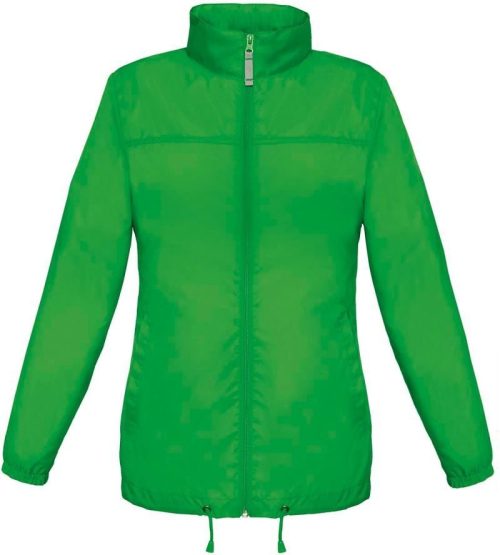 Ungefütterter Damen Windbreaker Sirocco /women – B&C in Real Green