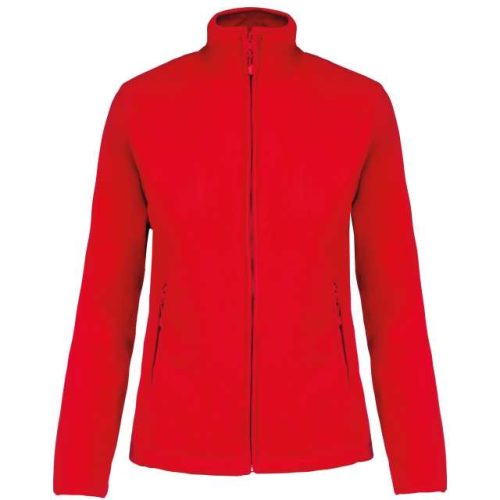 Maureen - Ladies' Full Zip Microfleece Jacket – Kariban in Red