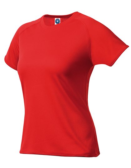 Ladies´ Sport T-Shirt – Starworld in Red