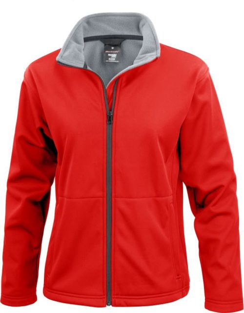Damen 3-Lagen Softshell Jacke R 209F – Result in Red
