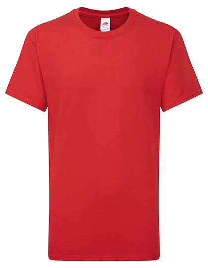 Kids Iconic 195 T – Fruit of the Loom in Red