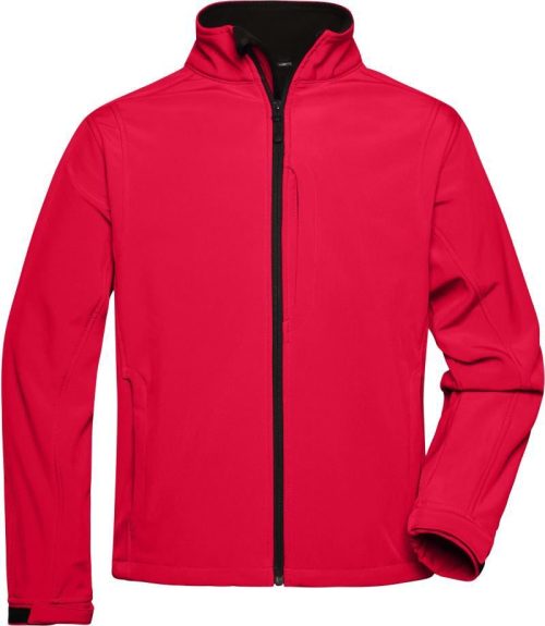 Herren 3-Lagen Softshell Jacke JN 135 – Daiber in Red