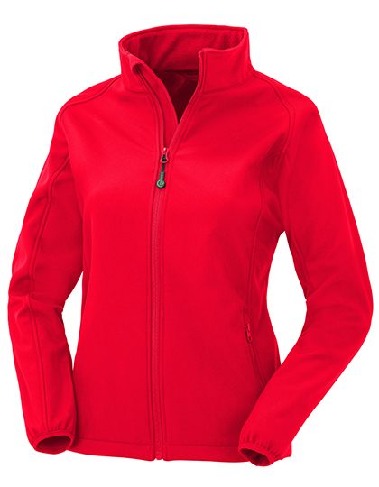 Women´s Recycled 2-Layer Printable Softshell Jacket – Result Recycled in Red