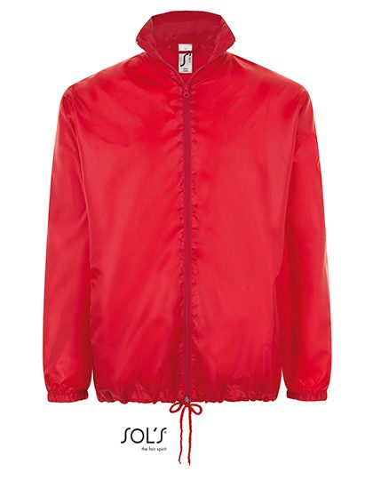 Shift Windbreaker – SOL´S in Red