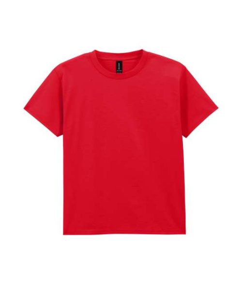 Light Cotton Youth T-Shirt – Gildan in Red