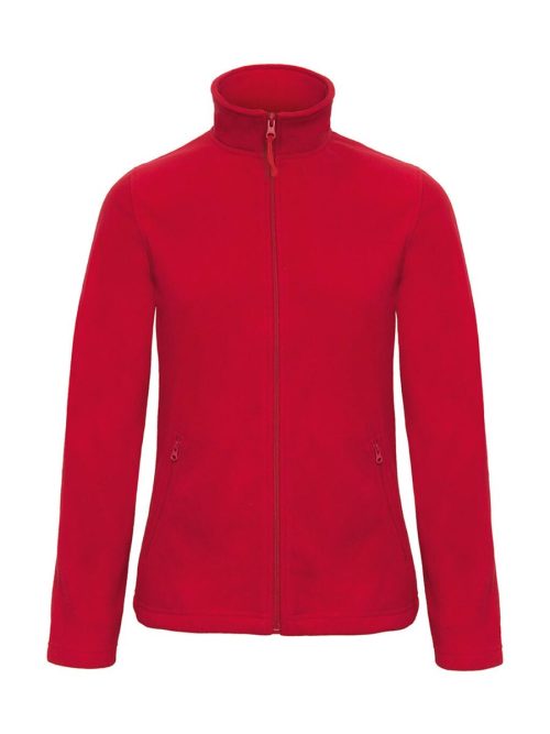 ID.501/women Micro Fleece Full Zip FWI51 – B&C Outerwear in Red