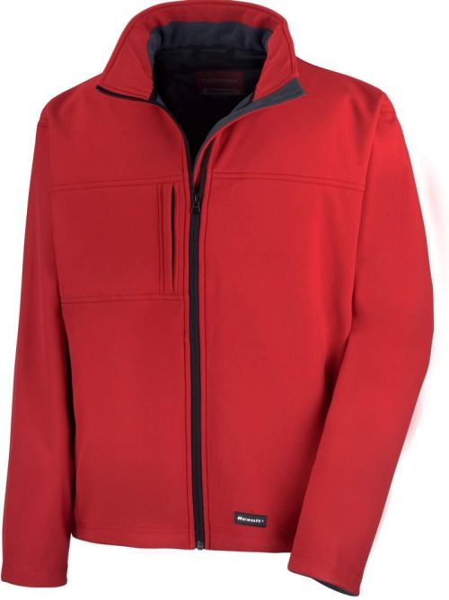 Herren 3-Lagen Softshell Jacke R 121M – Result in Red