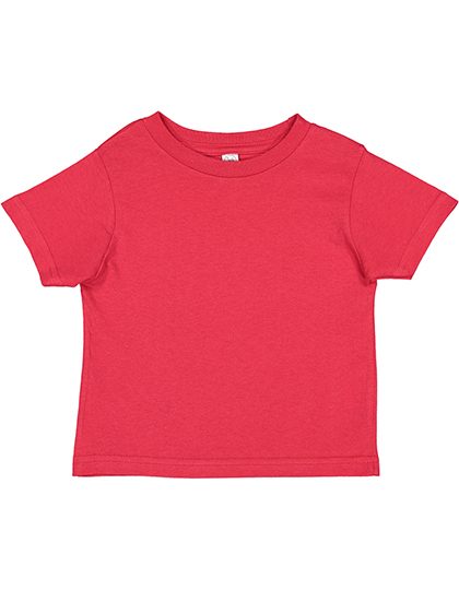 Toddler Fine Jersey T-Shirt – Rabbit Skins in Red