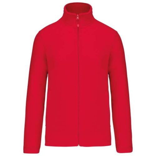 Full Zip Microfleece Jacket – Kariban in Red