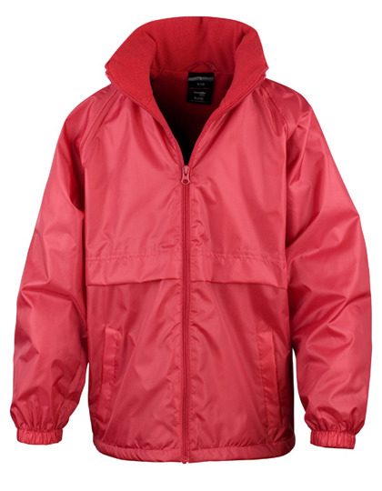 Youth Microfleece Lined Jacket – Result Core in Red
