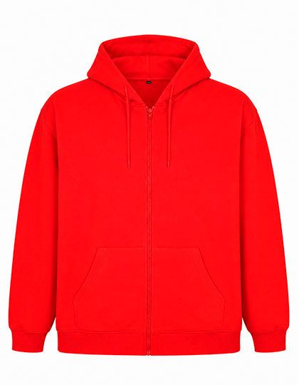 Unisex Zip-Jacket – Miners mate supersize in Red