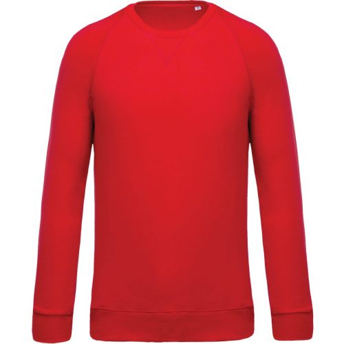 Herren Bio Raglan Sweater K 480 – Kariban in Red