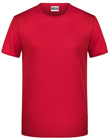 Herren Bio T-Shirt 8002 – Daiber in Red