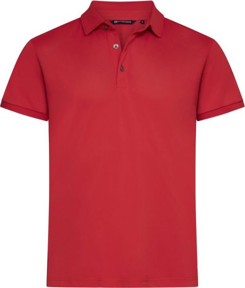 Herren Funktions Polo Virtue Polo Solid Men – Cutter & Buck in Red