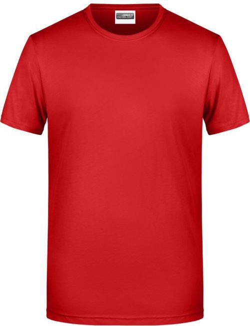 Herren Bio T-Shirt 8008 – Daiber in Red