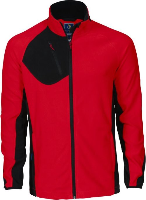 Workwear Microfleece Jacke 2325 Fleece Jacket – ProJob in Red