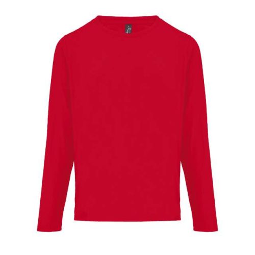 Sol's Monarch Women - Long Sleeve T-Shirt With Round Neck – SOL'S in Red
