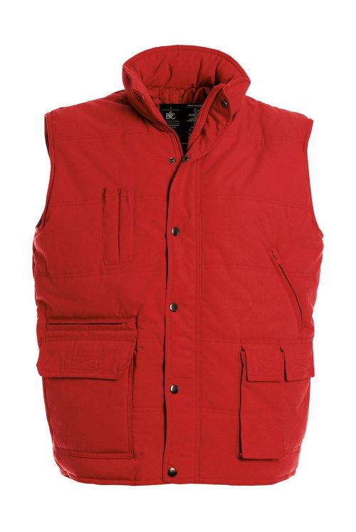 Bodywarmer Explorer JU880 – B&C Outerwear in Red