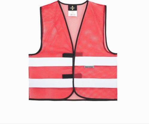 Sommerwarnweste Mesh KXQ – Thessaloniki – Korntex in Red