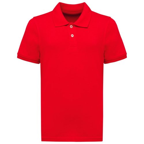 Piquépolohemd Bio180 Kind K2029 – Kariban in Red